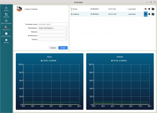 lxc manager screenshot 3